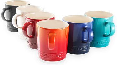 Керамічна чашка Le Creuset, 0,35 л, 70302351700002 (чорна матова, 350 мл)