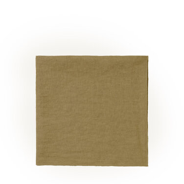 Серветка лляна 42 х 42 см Dull Gold Lineo Blomus