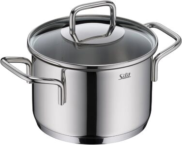Набір каструль зі скляними кришками, 4 предмети, Extra Cook Silit