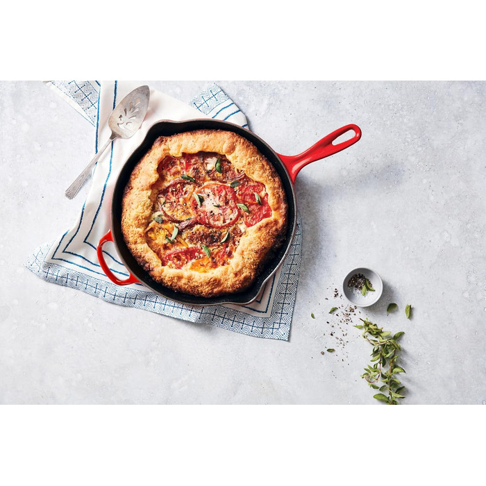Сковорода чавунна 23 см, вишневий Le Creuset