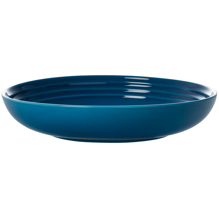 Тарілка для пасти 21,7 см синій марсель Marseille Le Creuset