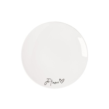 Тарілка для сніданку "Je t'aime" 21 см Statement Villeroy & Boch