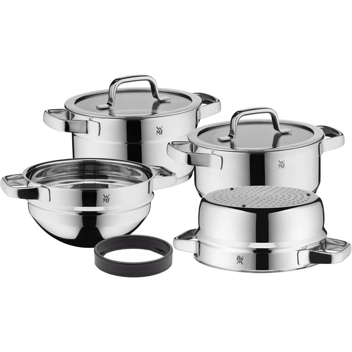 Набір каструль з кришками, 8 предмети Compact Cuisine WMF