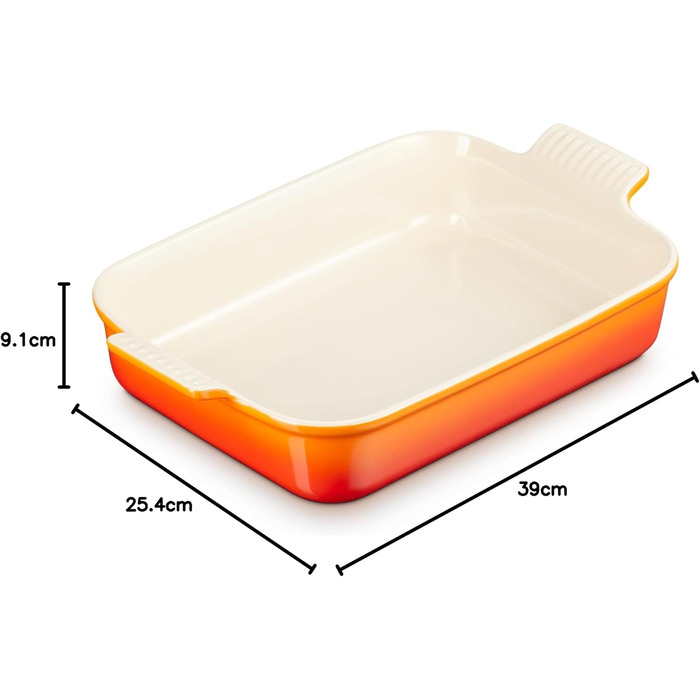 Форма для запікання прямокутна 4 л 32 см Volcanic Le Creuset