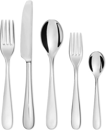 Набір десертних ложок 6 предметів Nuovo Milano Alessi