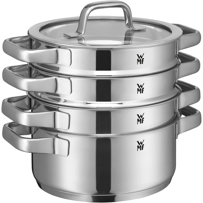 Набір каструль з кришками 9 предметів Compact Cuisine WMF