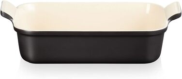 Форма для запікання прямокутна 2,4 л 26 см Satin Black Le Creuset