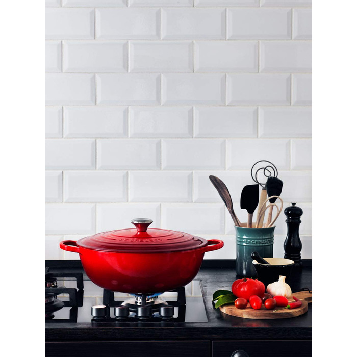 Казан вишневий, 32 см, La Marmite Le Creuset
