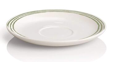 Блюдця під чашку набір 4 шт Ø 12 см білі Acquerello, Alessi