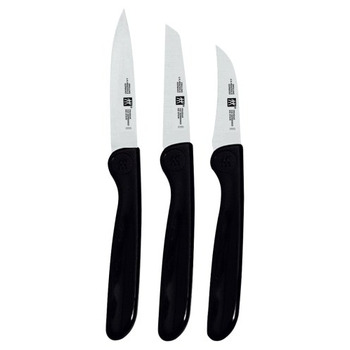 Набір ножів 3 предмети чорний Twin Grip Zwilling