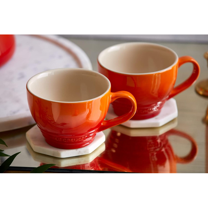 Керамічний кухоль Le Creuset, 0,35 л, 70302351700002 (червоний, 400 мл)