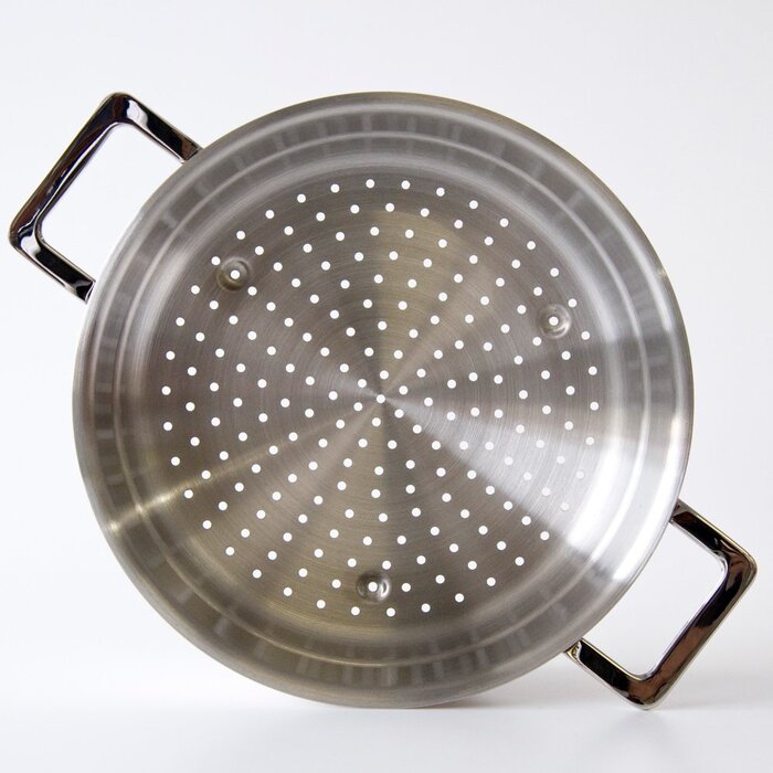 Парова вставка 24 см металік Pots Pans Alessi