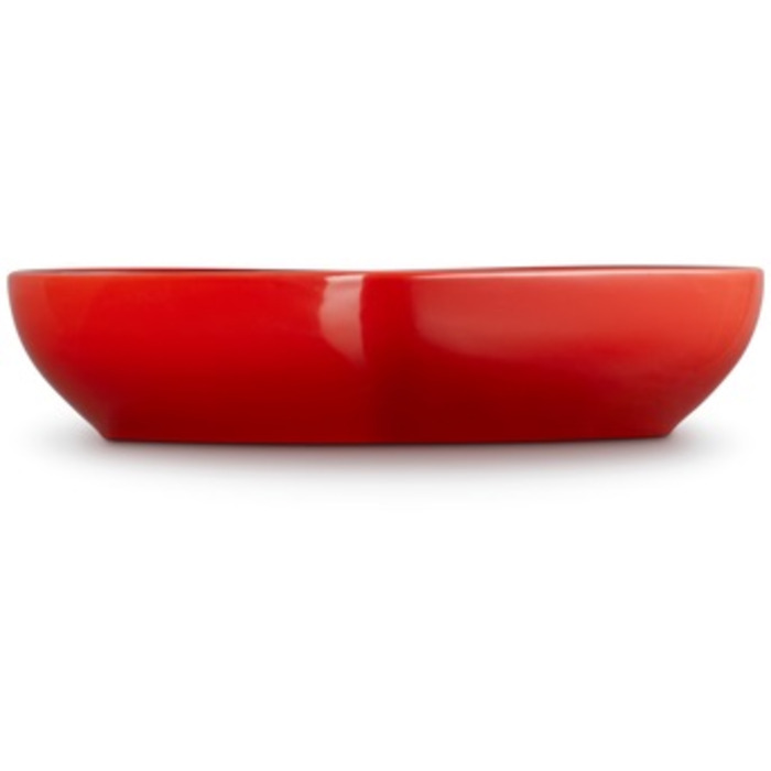 Блюдо сервировочное в форме сердца 20 см, красное Heart Le Creuset