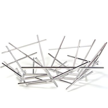 Блюдо 33х10,5х32 см металік Blow Up Alessi
