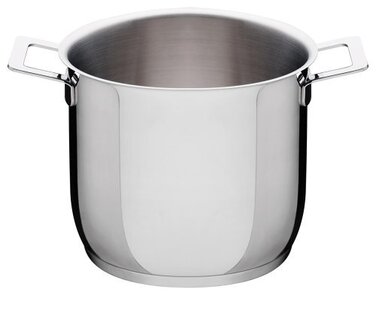 Каструля 20 см 5 л металік Pots Pans Alessi