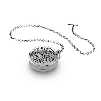 Ємність для заварювання чаю 2x4,5x6 см металік T-timepiece Alessi