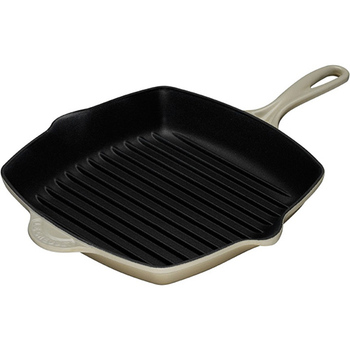 Сковорода гриль 26 см, кремовий Le Creuset