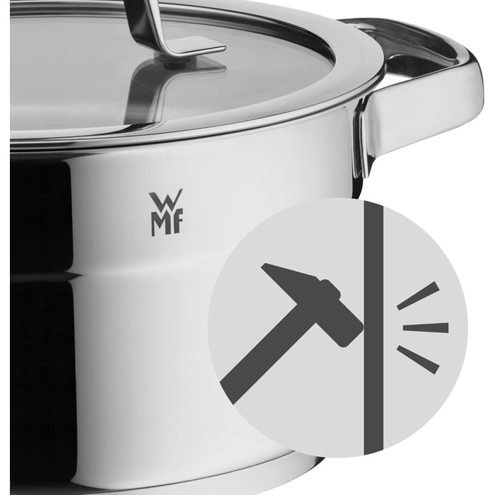 Набір каструль з кришками 9 предметів Compact Cuisine WMF