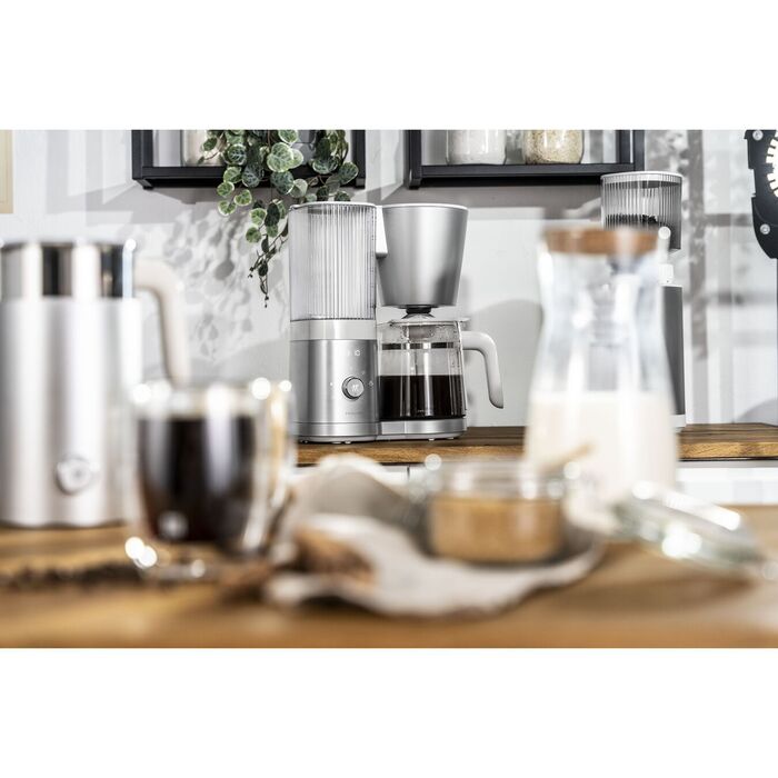 Кофемашина с фильтром 1,5 л, серебристая Enfinigy Zwilling