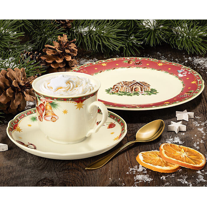 Кавовий сервіз 18 предметів Marie-Luise Weihnachtsnostalgie Seltmann Weiden