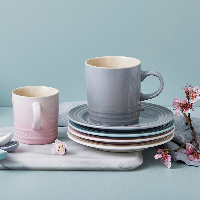 Набір кухлів для капучино 4 предмети 200 мл Різнокольоровий Calm Le Creuset