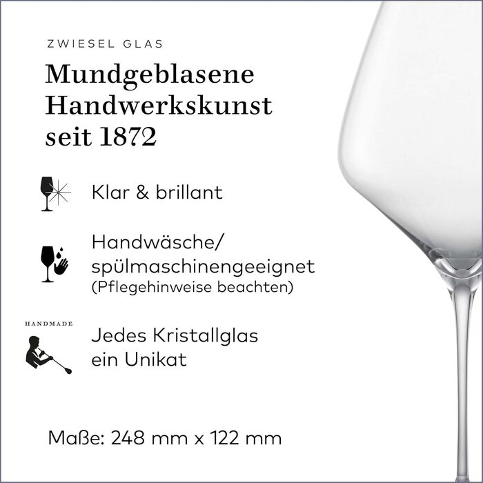 Набір келихів 2 шт 426 мл для вина Alloro, Zwiesel Glas