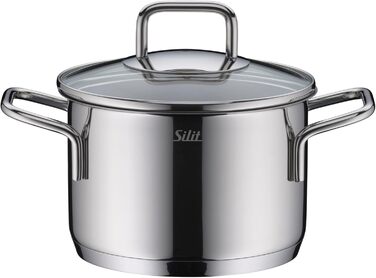 Каструля 16 см зі скляною кришкою Extra Cook Silit