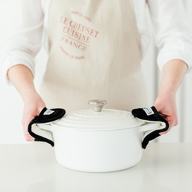 Прихватка/Рукавиці для духовки червона Klassik Le Creuset
