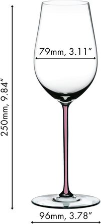 Келих для вина 409 мл бузковий Fatto a Mano Riesling/Zinfandel, Riedel