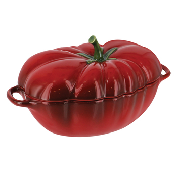Каструля / жаровня в формі помідора 0,5л керамічна Cherry Staub