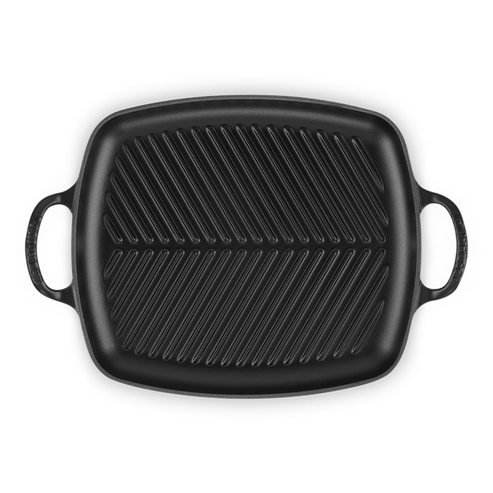 Сковорода гриль 30 см, черная Le Creuset