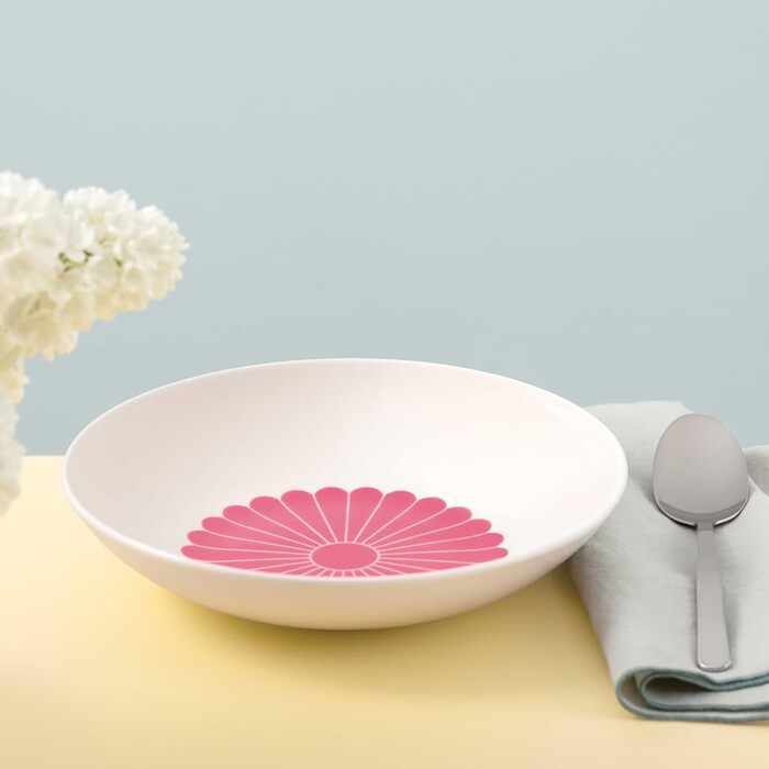 Миска для пасти 620 мл рожевий Fleur Villeroy & Boch