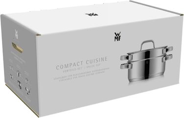 Набір каструль з кришками 9 предметів Compact Cuisine WMF