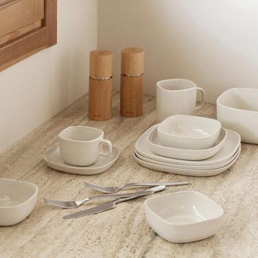 Миска керамічна 18 x 10 см, Mirage Gray VAHLO Blomus