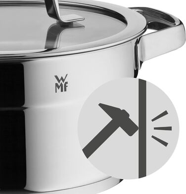 Набір каструль з кришками 9 предметів Compact Cuisine WMF