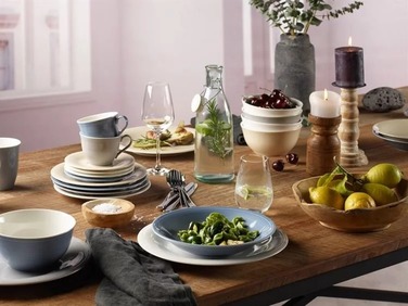 Тарелка для завтрака 21,5 см, серая Color Loop Villeroy & Boch