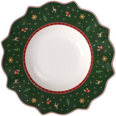Тарілка супова 26 см зелена Toy's Delight  Villeroy and Boch