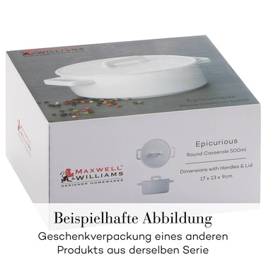 Форма для запікання WHITE BASICS KITCHEN порцелянова, прямокутна, 39 х 22,5 х 12 см Maxwell & Williams