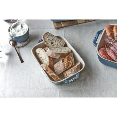 Форма для запікання, 3 предмети Бірюзова Staub