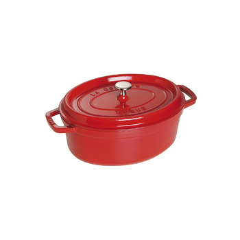 Кокот овальний 29 см, вишневий Staub