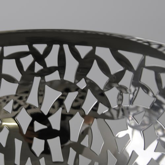 Блюдо для фруктов Ø 29 см металлик Cactus Alessi
