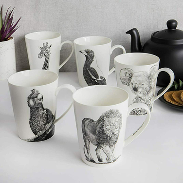 Кухоль для чаю Maxwell Williams Galah MARINI FERLAZZO фарфор, 12,5 х 9 х 11,5 см, 450 мл