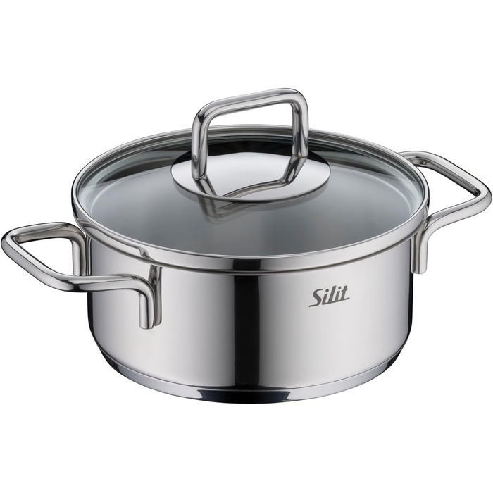 Набор из 4 мини-кастрюль со стеклянными крышками Extra Cook Mini Silit