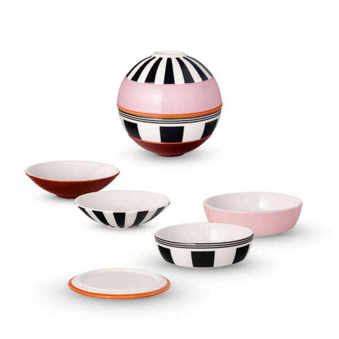 Набір тарілок на 2 персони, 5 предметів Memphis La petite Boule Villeroy & Boch