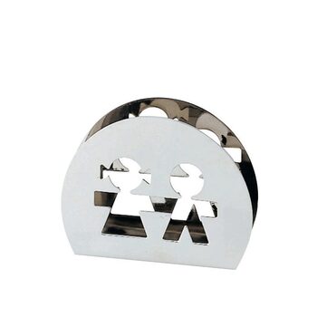 Підставка для серветок 11х8,5х3 см металік Girotondo Alessi
