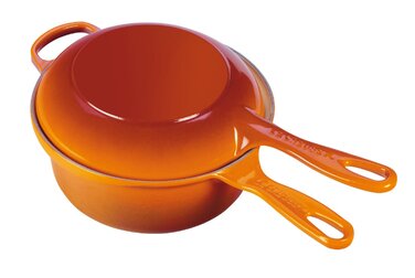 Ківш з кришкою / кришка-сковорода 22 см, помаранчевий Le Creuset