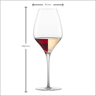 Набір келихів 2 шт 426 мл для вина Alloro, Zwiesel Glas
