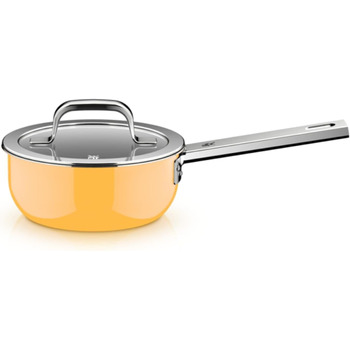 Сотейник 16 см зі скляною кришкою, жовтий Fusiontec Mineral Pro WMF