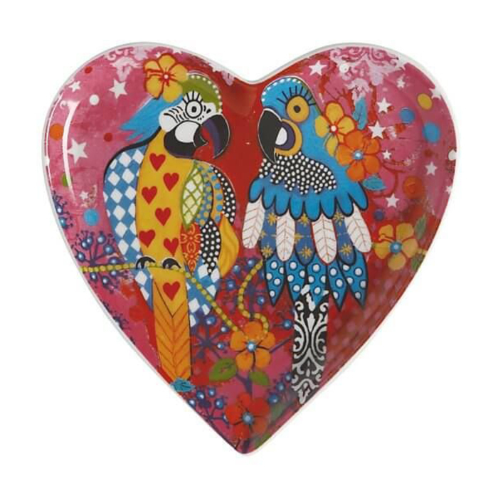 Тарелка десертная Maxwell Williams Araras LOVE HEARTS, фарфор, диам. 15,5 см