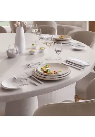 Набір тарілок, 12 предметів, порцеляна NewMoon Beige Villeroy & Boch